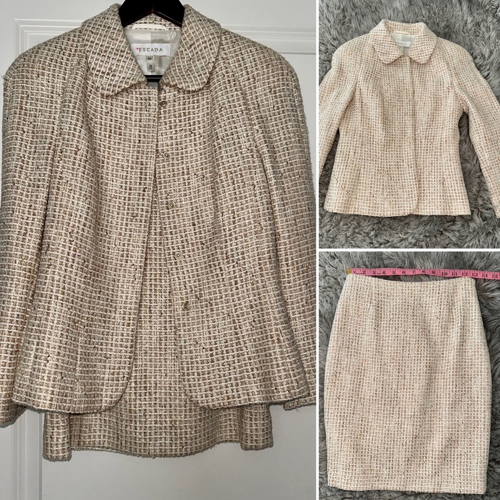 ESCADA Tweed Wool Suit